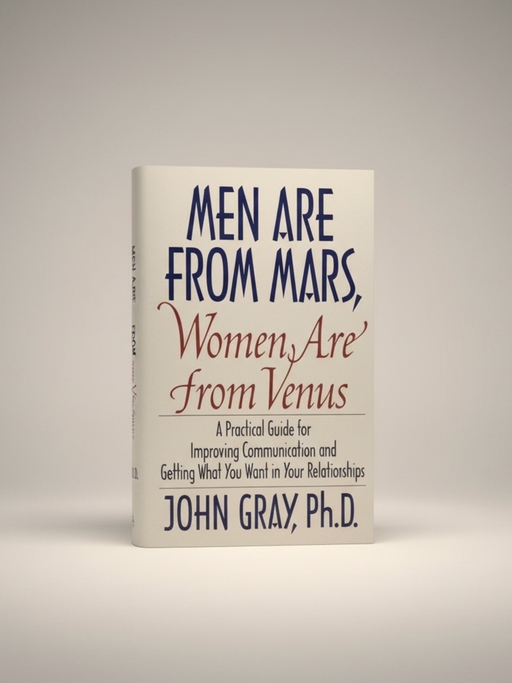 VTG BOOK Men Are from Mars, Women Are from Venus by John Gray Hardcover copy